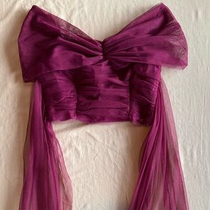 NWT River Island Ruched Crop Top